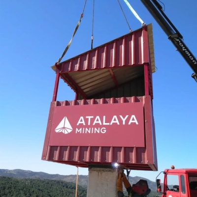 Fabricacion y montaje caseta de monitoreo