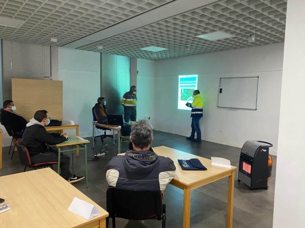 Royman Group colabora dando una charla tecnica en un curso impartido en Minas de Riotinto de operadores de planta.